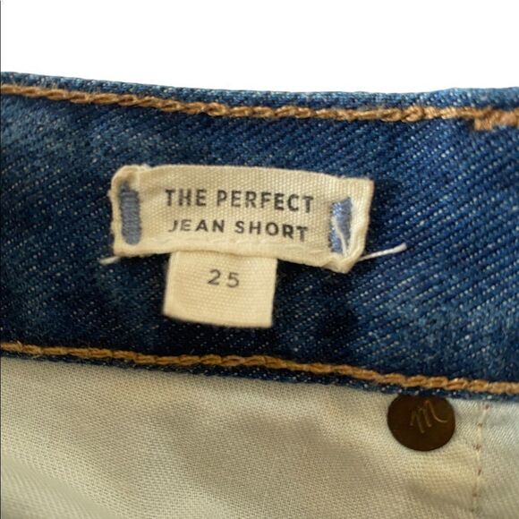 Madewell The Perfect Jean Short Sz 25 - Picture 9 of 10